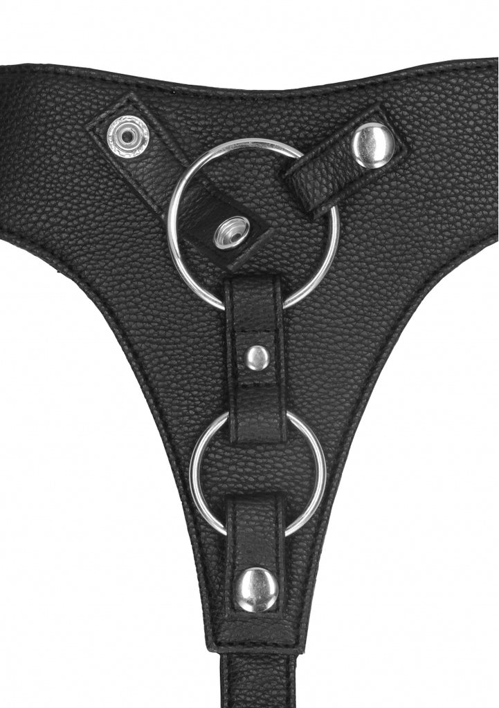 Double Penetration Harness - Black